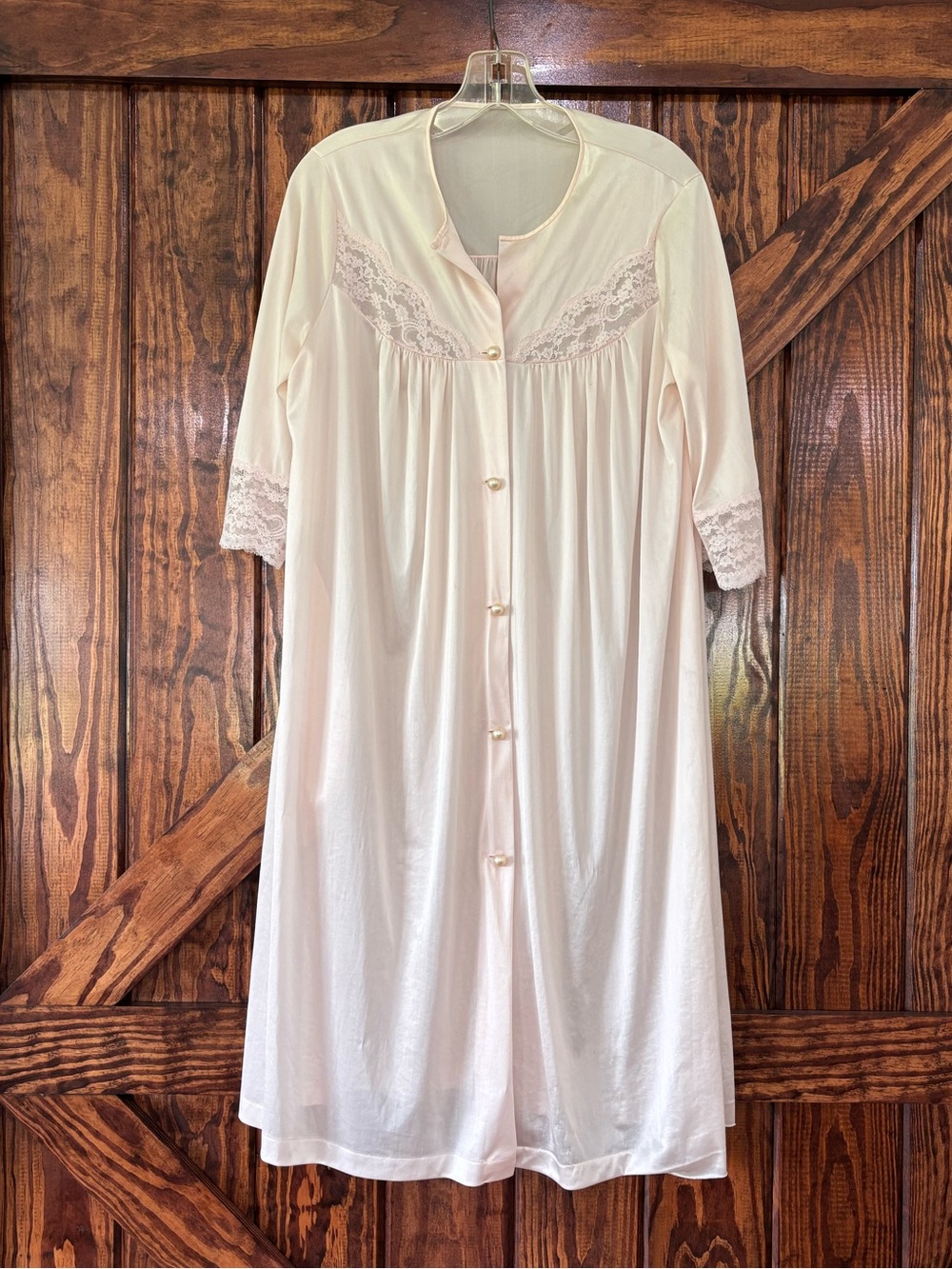 Women's Vintage Shadowline Nightgown Robe